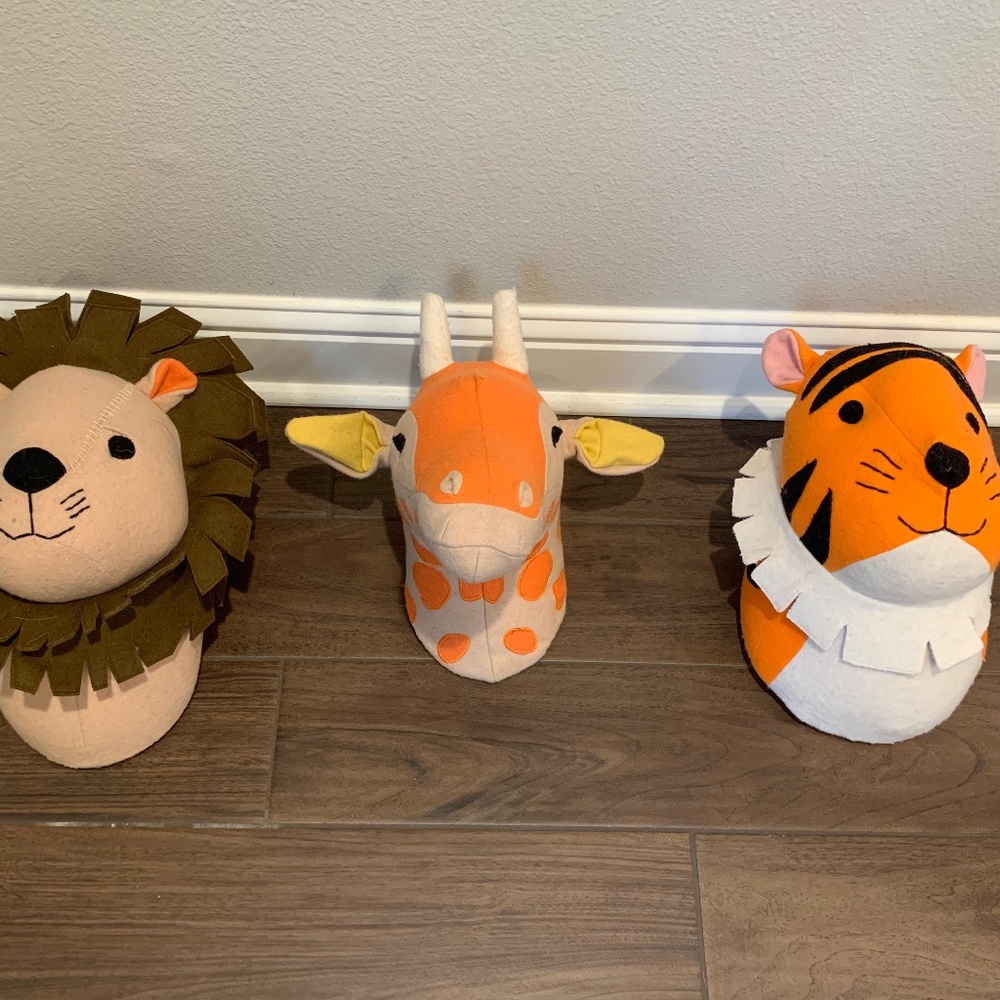 Pillowfort Stuffed Animal Heads
